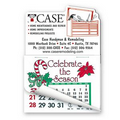 Stock Tool Box Shape Calendar Pad Magnets W/Tear Away Calendar